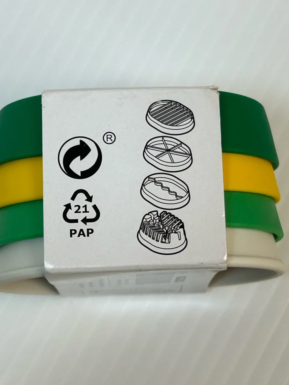 Ikea UPPFYLLD Egg slicer Set mixed colours New